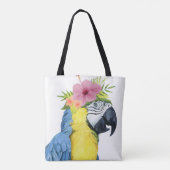 Tropische Halo - Parrot Tote Bag (Achterkant)
