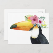 Tropische Halo - Toucan Briefkaart (Voorkant / Achterkant)