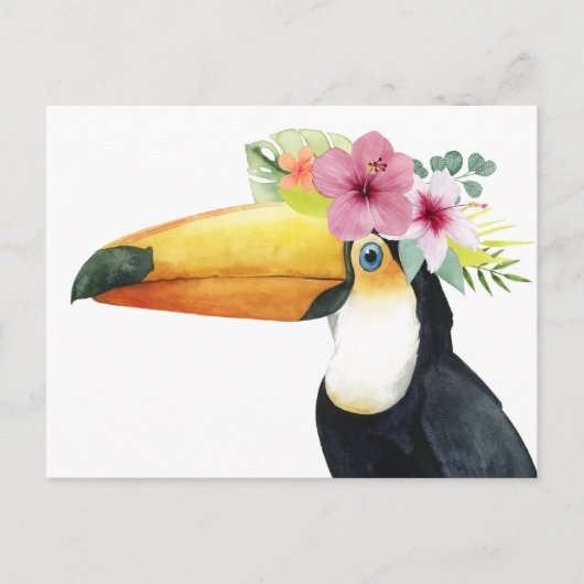 Tropische Halo - Toucan Briefkaart (Voorkant)