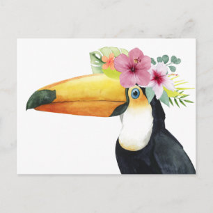 Tropische Halo - Toucan Briefkaart