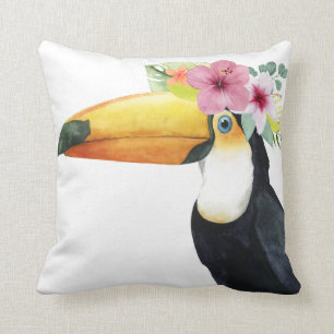 Tropische Halo - Toucan Kussen