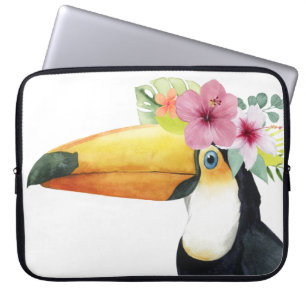 Tropische Halo - Toucan Laptop Sleeve