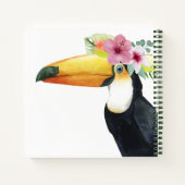 Tropische Halo - Toucan Notitieboek (Achterkant)