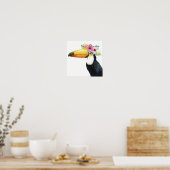 Tropische Halo - Toucan Poster (Keuken)