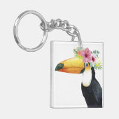 Tropische Halo - Toucan Sleutelhanger (Voorkant Links)