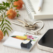 Tropische Halo - Toucan Sleutelhanger (Voorkant Rechts)