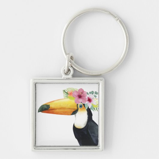 Tropische Halo - Toucan Sleutelhanger (Voorkant)
