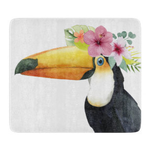 Tropische Halo - Toucan Snijplank