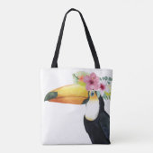 Tropische Halo - Toucan Tote Bag (Achterkant)