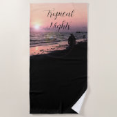 Tropische handdoeken voor zonnestralen (Voorkant)