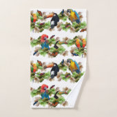 Tropische handdoekset bad handdoek (Handdoek)