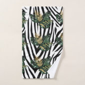 Tropische handdoekset Zebra Bad Handdoek (Handdoek)
