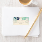 Tropische handpalmen — Visual Design Artist Etiket (Insitu)