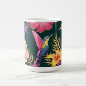 Tropische Haven: Mok met Floral en Bird Design (Center)