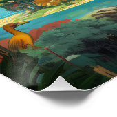 Tropische Haven Perfect Poster (Hoek)