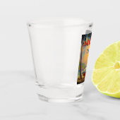  tropische Hawaï Aloha Shot Glas (Links)