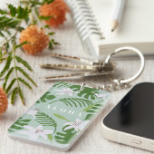 Tropische Hawaiaanse Aloha Sleutelhanger (Voorkant Rechts)