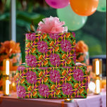 Tropische Hawaïaanse Bloemen Bohemian Aloha Cadeaupapier<br><div class="desc">Maak kennis met de levendige essentie van het eilandleven tijdens uw feestelijke feesten met ons Tropical Hawaiian Tribal Bohemian Patterned Christmas Wrapping Paper van het 'Aloha Collectie'. Dompel je gaven onder in het rijke tapijt van de tropen, verpakt in de warmte van ons unieke papier met weelderige bloemen en een...</div>