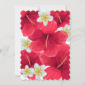 Tropische Hawaïaanse Luau Baby Shower Uitnodiging, Kaart