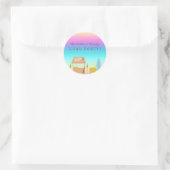 Tropische Hawaïaanse Luau Sticker (Tas)