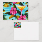Tropische Hawaïaanse Note Kaart Notitiekaartje (Voorkant / Achterkant)