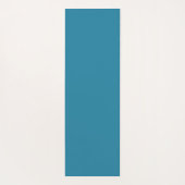 Tropische Hawaïaanse Strand en Bloemen Yoga Mat (Achterkant)