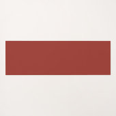 Tropische Hawaïaanse Strand en Palm Tree Yoga Mat (Achterkant (horizontaal))