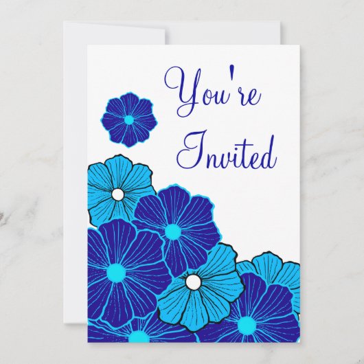 Tropische Hawaïaanse uitnodiging (Voorkant)