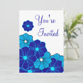 Tropische Hawaïaanse uitnodiging (Staand voorkant)