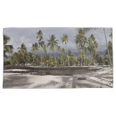 Tropische Hawaii Beach Panorama Schilderachtig fot Kussensloop (Voorkant-Rechts)