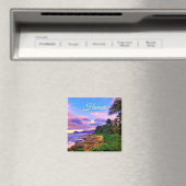 Tropische Hawaii Seashore Sunset Magneet (Insitu (Vaatwasser))