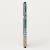 Tropische  Hawaiiaanse eilanden Surfer Case-Mate iPhone Case (Achterkant/links)