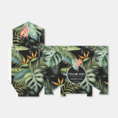 Tropische Hawaiiaanse Heliconia Bruiloft Dank je T Bedankdoosjes (Uitgevouwen)