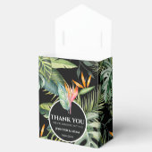 Tropische Hawaiiaanse Heliconia Bruiloft Dank je T Bedankdoosjes (Geopend)