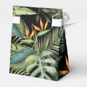 Tropische Hawaiiaanse Heliconia Bruiloft Dank je T Bedankdoosjes (Achterkant)