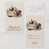  tropische Hawaiiaanse Hibiscus Verwijs een vriend Aanbevelingskaartje (Voorkant / Achterkant)