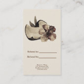  tropische Hawaiiaanse Hibiscus Verwijs een vriend Aanbevelingskaartje (Achterkant)