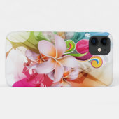 Tropische Hawaiiaanse iPhone 11 Hoesje (Achterkant (horizontaal))