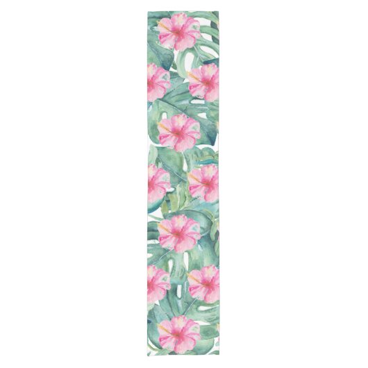 Tropische Hawaiiaanse Luau Tafelloper (Voorkant)