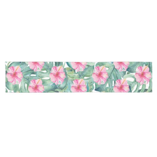 Tropische Hawaiiaanse Luau Tafelloper (Horizontaal)