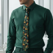 Tropische Hawaiiaanse paradijsvogel stropdassen