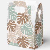 Tropische Hawaiiaanse print Bedankdoosjes (Open)