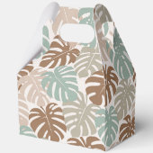 Tropische Hawaiiaanse print Bedankdoosjes (Achterkant)