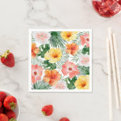 Tropische Hawaiiaanse verjaardagsfeestje servetten (Insitu)