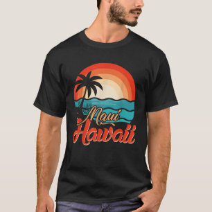 Tropische Hawaiian Beach Palm Treves Summer Ma T-shirt
