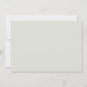 Tropische Hawaiian Flowers op White Elegant Kaart (Achterkant)