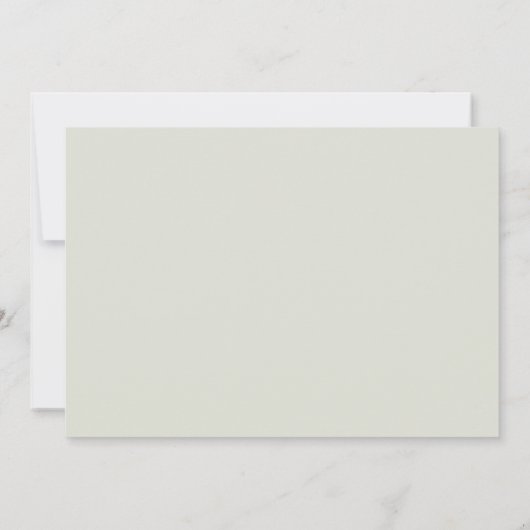 Tropische Hawaiian Flowers op White Elegant Kaart (Achterkant)