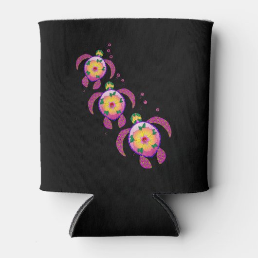 Tropische Hawaiian Honu Turtles Blikjeskoeler (Voorkant)