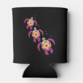 Tropische Hawaiian Honu Turtles Blikjeskoeler (Achterkant)