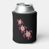 Tropische Hawaiian Honu Turtles Blikjeskoeler (Blikje Achterkant)